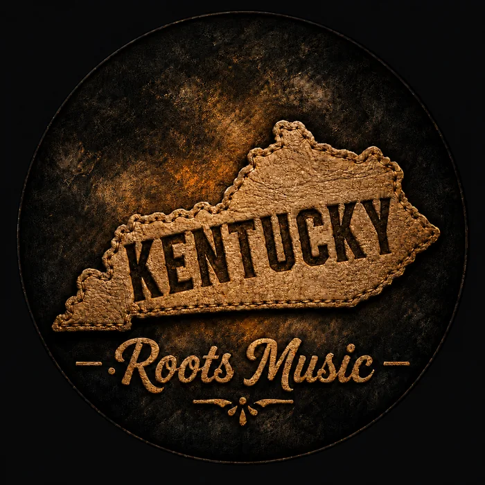 Kentucky Roots Music leather patch emblem